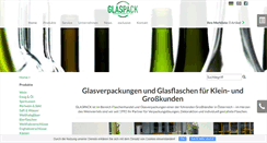 Desktop Screenshot of glaspack.com